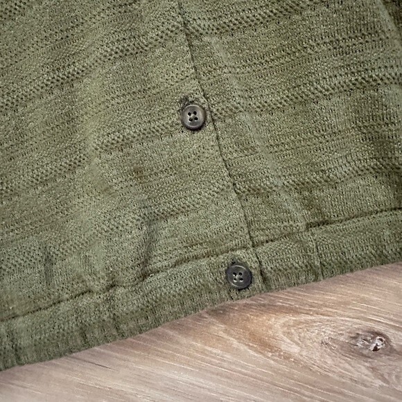 Madewell Button Down Knit Top L - Picture 4 of 8
